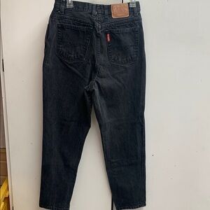 Vintage Gloria Vanderbilt Black High Rise Jeans